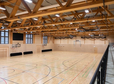 La salle de sport couverte